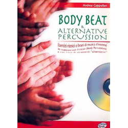 Body Beat and alternate Percussion (+CD) - Andrea Cappellari