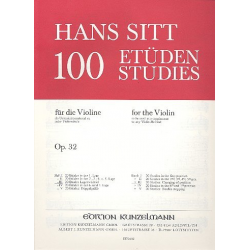 100 Studies op.32 vol.3 : - Hans Sitt