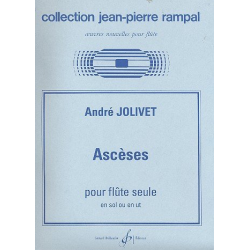 Asceses : pour flûte seule -André Jolivet
