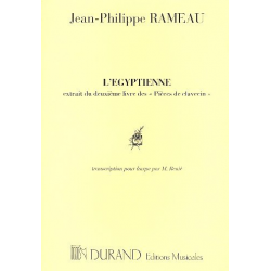 L'Egyptienne : pour harpe - Jean-Philippe Rameau
