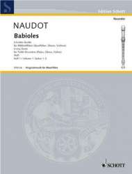 Babioles op.10 Band 1 : - Jacques Christophe Naudot