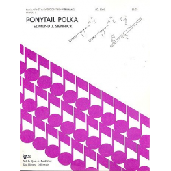 Ponytail Polka : für 2 Klarinetten, Fagott - Edmund J. Siennicki