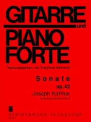 Sonate op.42 : für Gitarre - Joseph Küffner / Arr. Rita Maria Fleres