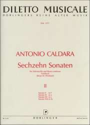 16 Sonaten Heft 2 - Antonio Caldara