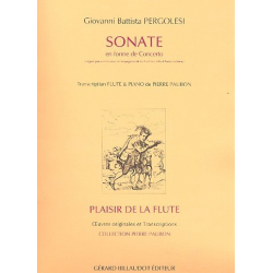 Sonate en forme de concerto pour -Giovanni Battista Pergolesi