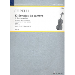 12 Kammersonaten op.2 Band 4 : - Arcangelo Corelli