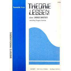 Piano Theoriy Lessons - Level 2 - (Dutch Language) -Jane and James Bastien