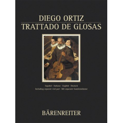 Trattado de glosas mit separater Gambenstimme - Diego Ortiz