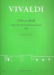 Trio a-Moll nach RV106 : für 3 Blockflöten - Antonio Vivaldi / Arr. Ulrich Herrmann