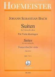 Suiten für Violoncello Band 1 (Nr.1-3) : - Johann Sebastian Bach