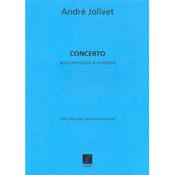 Concerto pour percussion et orchestre : -André Jolivet