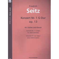 Schülerkonzert G-Dur Nr.1 - Friedrich Seitz
