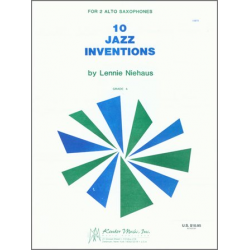 10 Jazz Inventions (altos) - Lennie Niehaus