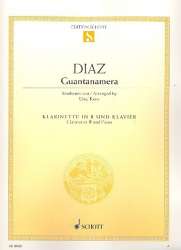 Guantanamera : für Klarinette und Klavier - José Fernandez Diaz / Arr. Uwe Korn