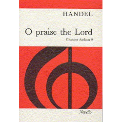 O PRAISE THE LORD WITH ONE - Georg Friedrich Händel (George Frederic Handel)