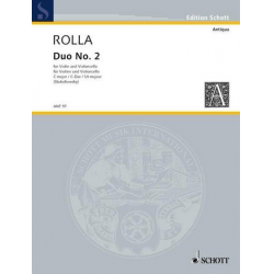 Duo Nr.2 D-Dur : für Violine und - Alessandro Rolla