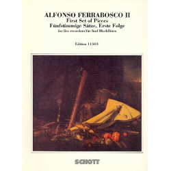Fünfstimmige Sätze Band 1 : - Alfonso Ferrabosco