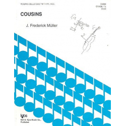 Cousins : for violin and cello with - Frederick J. Müller