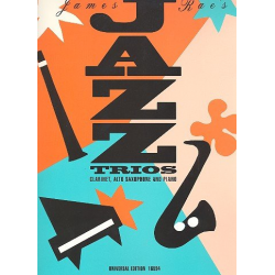 Jazz Trios : for clarinet, alto saxophone and piano - James Rae