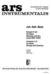 Konzert C-Dur nach BWV1055 : - Johann Sebastian Bach