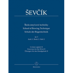 Schule der Violintechnik op.2 Band 3 : - Otakar Sevcik