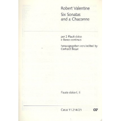 6 Sonatas and a Chaconne : - Roberto Valentino
