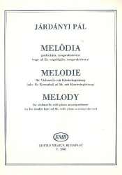 Melodie für Violoncello und Klavier - Pal Jardanyi