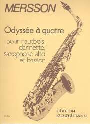 Odyssee à quatre : für Oboe, - Boris Mersson