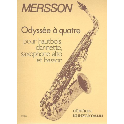 Odyssee à quatre : für Oboe, - Boris Mersson