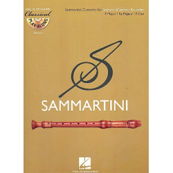 Konzert F-Dur für Sopranblockflöte und - Giuseppe Sammartini