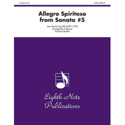 Allegro Spiritoso from Sonata #5 - Jean-Baptiste Senaillé / Arr. Bill Bjornes Jr