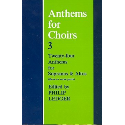 Anthems for Choirs vol.3 : for
