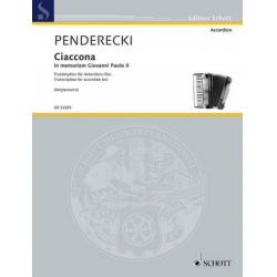 Ciaccona : - Krzysztof Penderecki