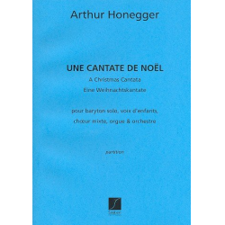 Une cantate de Noel : pour baryton - Arthur Honegger