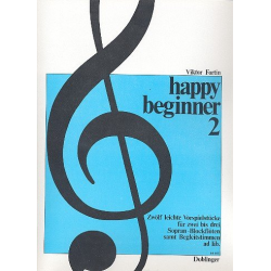 Happy Beginner Band 2 : 12 leichte - Viktor Fortin
