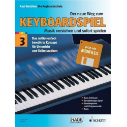 Der neue Weg zum Keyboardspiel Band 3 (+ Midi-Disk) - Axel Benthien