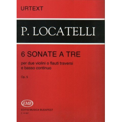 6 sonate a tre op.5 per 2 violini -Pietro Locatelli