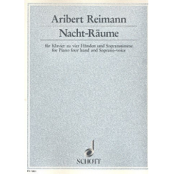 Nacht-Räume : für Klavier zu - Aribert Reimann