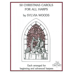 50 Christmas Carols for All Harps - Sylvia Woods