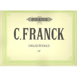 Orgelwerke Band 4 - César Franck / Arr. Otto Barblan