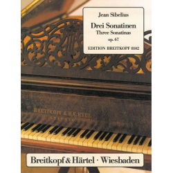 3 Sonatinen op.67 : für Klavier - Jean Sibelius
