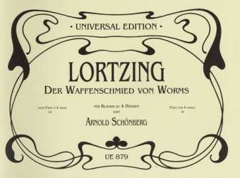 Der Waffenschmied von Worms : - Albert Lortzing