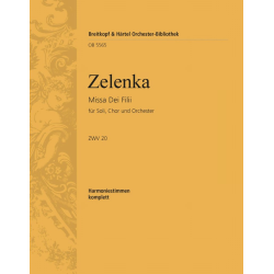 Missa dei filii ZWV20 : - Jan Dismas Zelenka