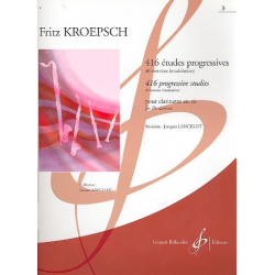 416 études progressives vol.3 : - Fritz Kröpsch