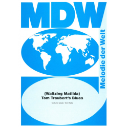 Waltzing Matilda (Tom Traubert's Blues) - Einzelausgabe Klavier (PVG) - Tom Waits