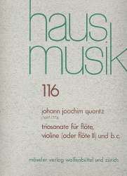 Triosonate : für Flöte, Violine - Johann Joachim Quantz