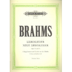 Liebeslieder op.52 und - Johannes Brahms