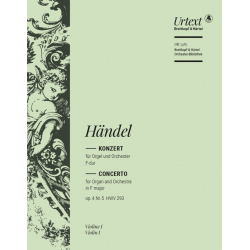 Orgelkonz.F-dur op.4/5 HWV 293 - Georg Friedrich Händel (George Frederic Handel)