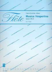 Musica vespertina op.59,2 für 3 Flöten - Hans-Günther Allers