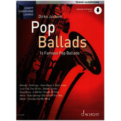 Pop Ballads für Tenorsaxophon (+ Online Material) -Diverse / Arr.Dirko Juchem